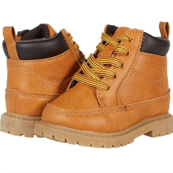 BRAND NEW CARTER BABY BOYS ROY CASUAL RUGGED HIGH TOP BOOT - Picture 1 of 16